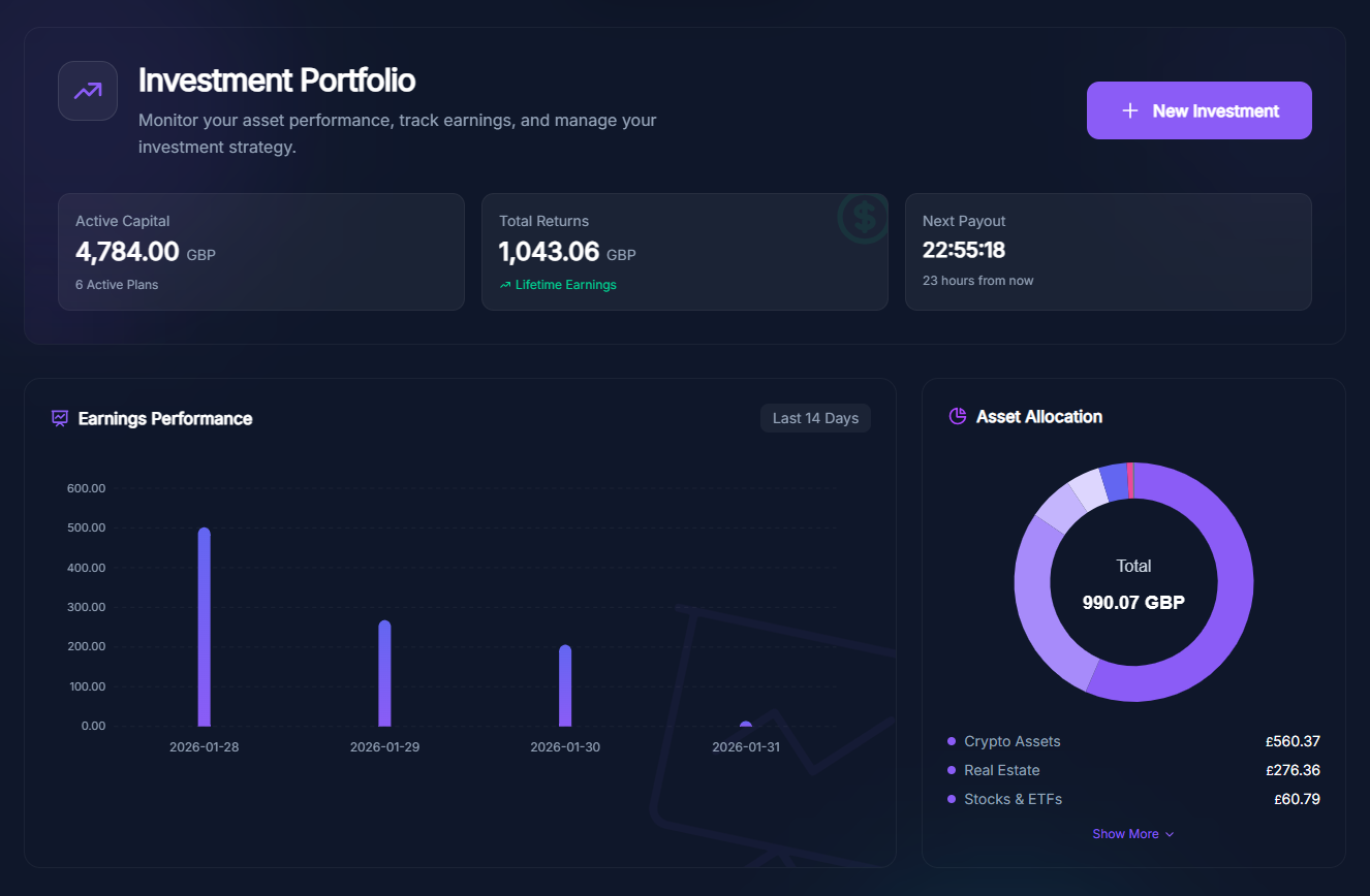 Capital Engine Dashboard